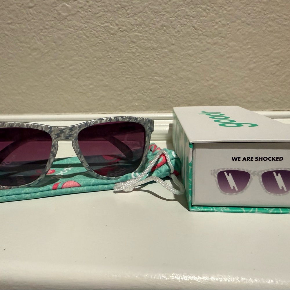 Unisex Goodr OG Limited Edition We Are Shocked sunglasses